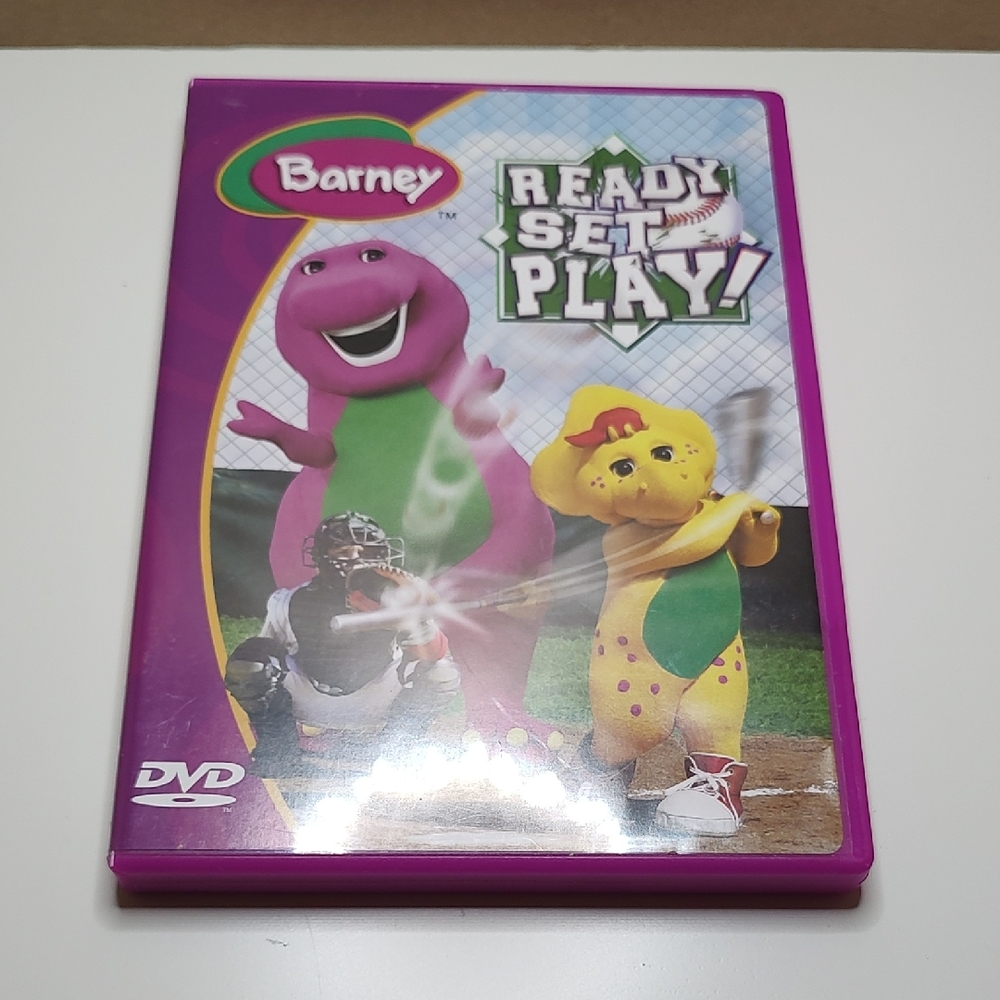 Barneys New York Ready Set Play DVD - Pink and Green